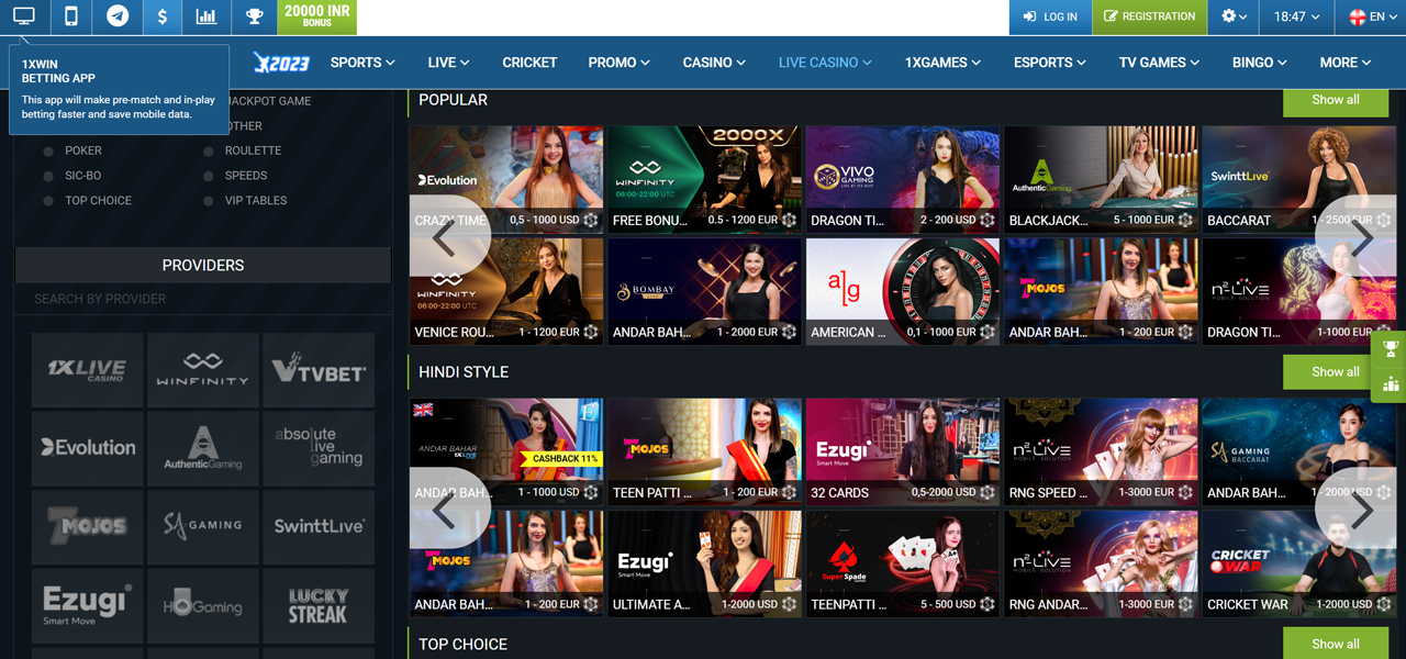 1xbet online casino review