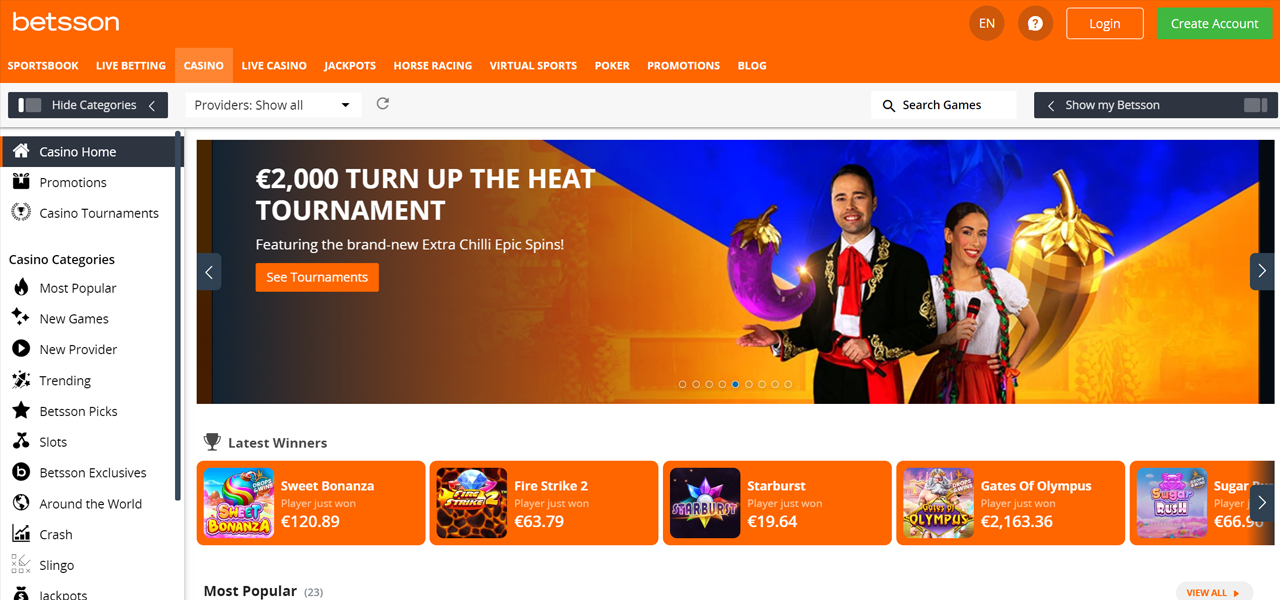 Betsson casino