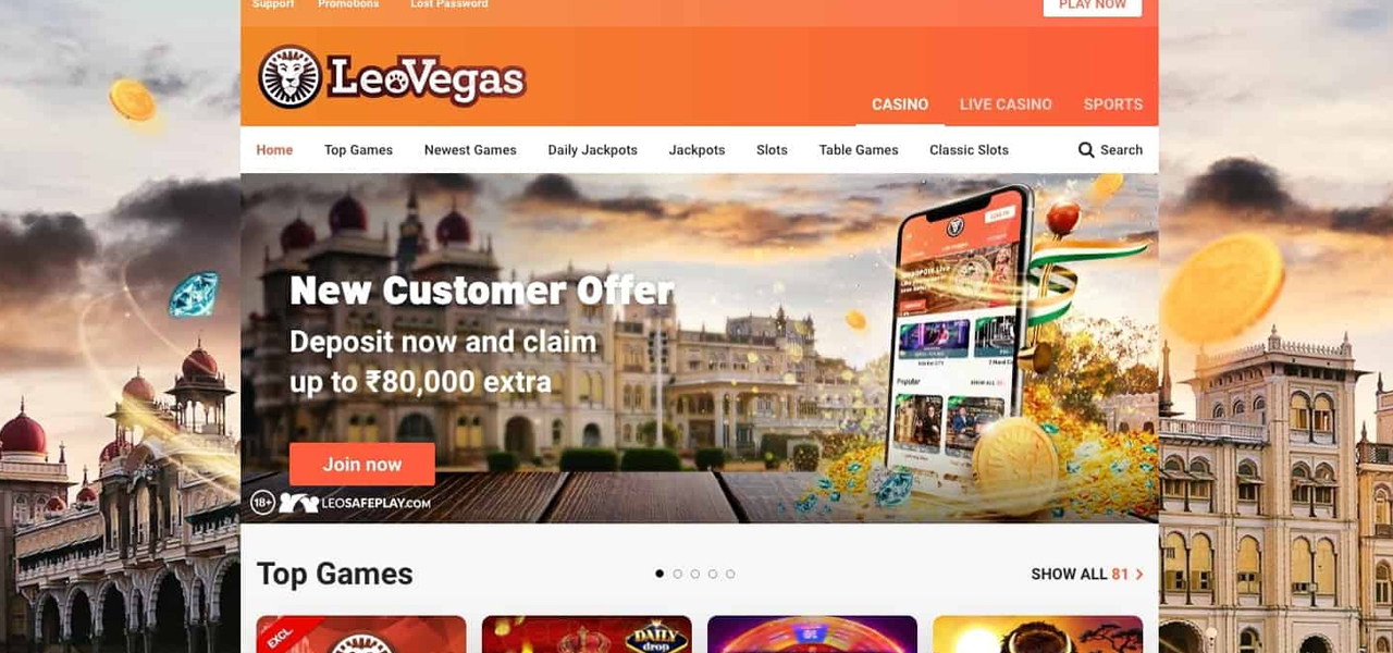 Leovegas casino India